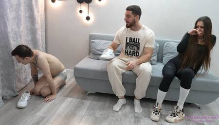 ALISA and KEVIN - We're back from the gym, are you happy? (4K)