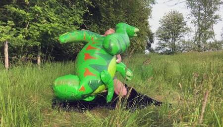 Popping The Dinosaur