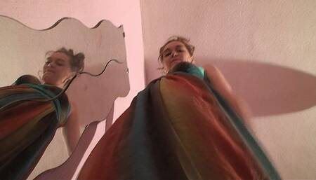 Sophie's POV Trample In Elegant Dress & Heels
