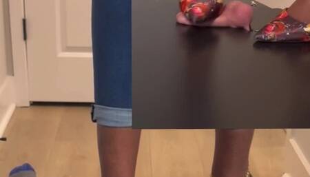 Sunday Brunch Cock & Ball Trample with Shoejob