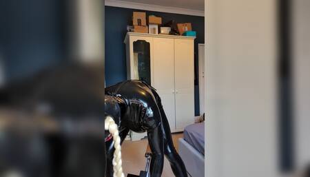 Latex Doll Rubber Pussy Fuck