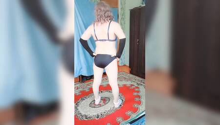 Shemale Big Ass Mini Skirt White Legs Doggystyle Fucking Hot Ladyboy