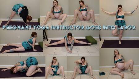 Pregnant Yoga Instructor goes into labor during class