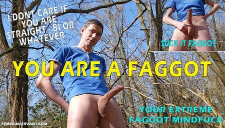 Ultimate FAGGOT Mindfuck * Watch and listen *FULL-HD*