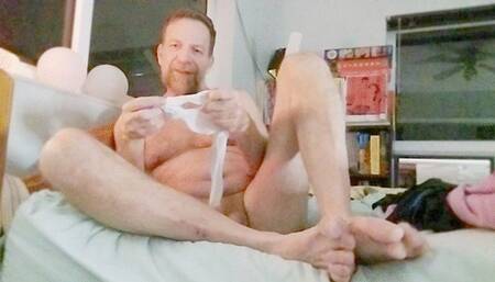 New white sheer sock show