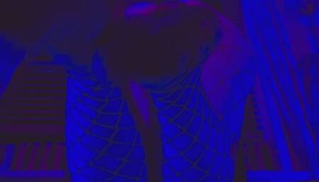 Ass and Foot Worship in Fishnets