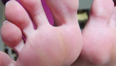 At Heather's Feet