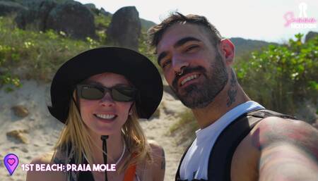 Sammm Next Door - Hiking To A Nudiste Beach In Brazil - Outdoor Sex Date Night #30