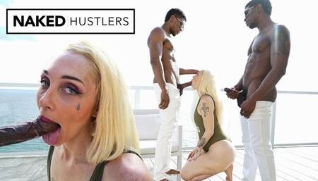 Naked Hustlers featuring Alexis Andrews's big ass white girls video