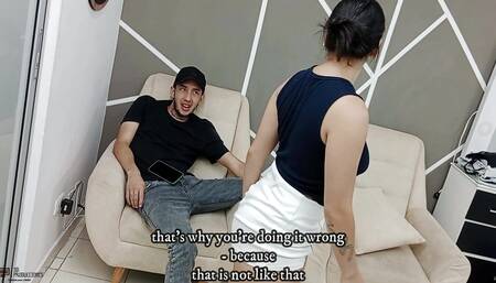 Hot Dance Ends in a Good Fuck with My Horny Stepbrother Creampie - Porn in Spanish