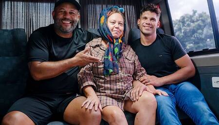 Ugly BBW Mature Gets First Time DP Fucked in My Van