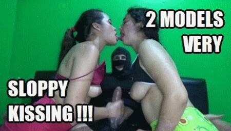 KISSING 250309SJ VIOLET + JUDY THROATFUCKING 2 SLAVES KISSING WITH MESSY SPIT DURING A SLOPPY DEEPTHROAT (FULL HD MP4 VERSION)