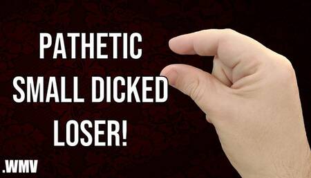 KingMarti: Pathetic Small Dick Loser SPH JOI WMV