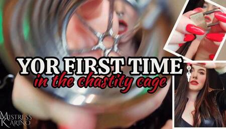 You're Locked Up in Chastity by Mistress Karino - Femdom POV [MP4 FHD]