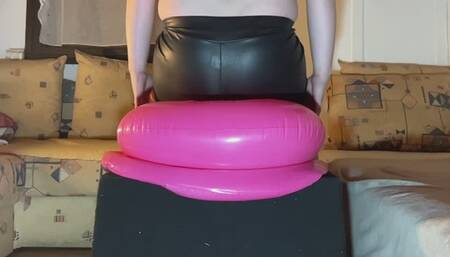 (CR-3) Inflatable Armchairs and Pumpkin Sit Pop