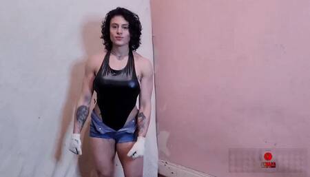 Fluffy demonstrates her incredible strength by easily smashing a DVD Player WMV 720 CAM 2
