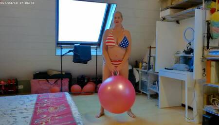Big Bouncy Ball In Pink