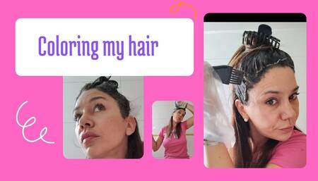 coloring my hair