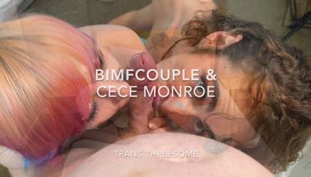 Trans MTF Threesome Anal Fuck with BiMFCouple & Cece Monroe