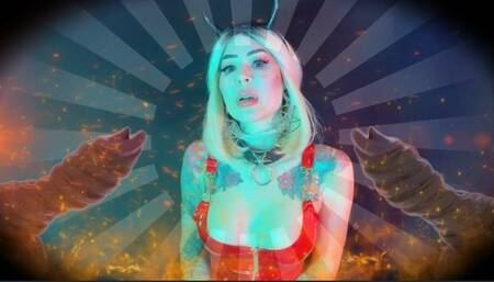 Satan's Little sissy Slut - JOI, SISSIFICATION, BLASPHEMY