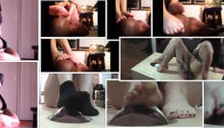Sweaty Smelly Foot Smothering Compilation - Volume 3 - 720