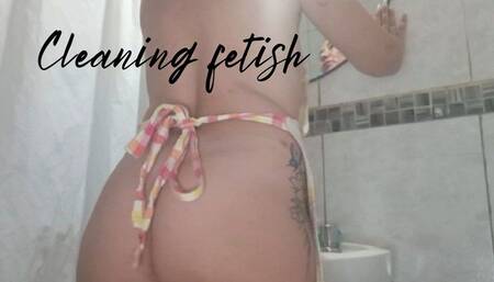 Cleaning fetish