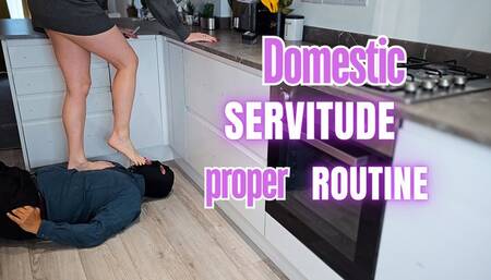 MCD - DOMESTIC SERVITUDE PROPER ROUTINE - Full HD with Trampling and Foot Worship