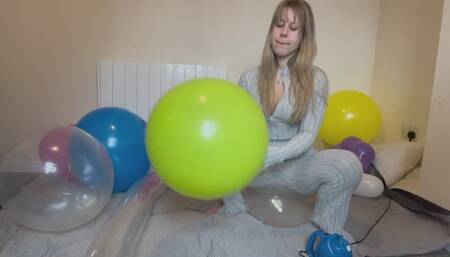 Balloon pump play and POP!