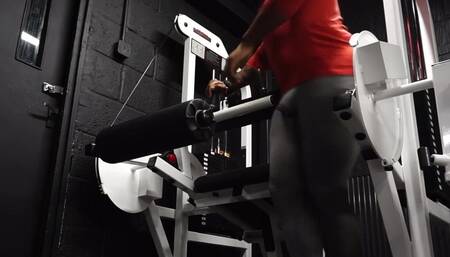 My Hamstring Workout with a Little at the End. I Am an Ambassador