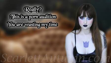 Porn audition goes wrong for you - MP4 HD 1080p