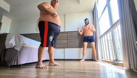 Brawling Bubba vs Punchbagplz: The Hotel Room Showdown (Jobber Wins)