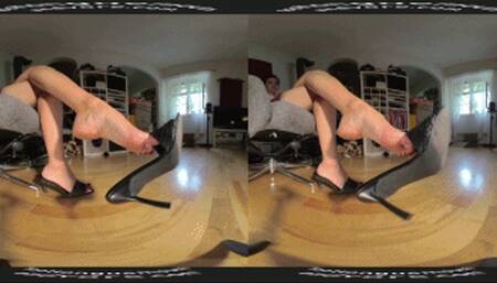 VR180 - Angry Bitchy Girlfriend Dangling