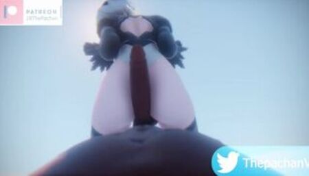 Nier 2B In desert game [2B 砂漠のゲームで]