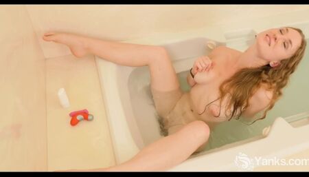 Yanks Blonde Mira’s Butt Plug Watergasm