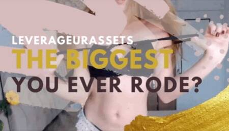 The Biggest You Ever Had? A Sloppy BJ in Black Lingerie - 94