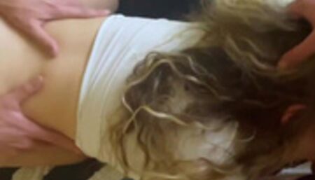 HOMEMADE FMM THREESOME with my HUBBY and his BEST FRIEND!!