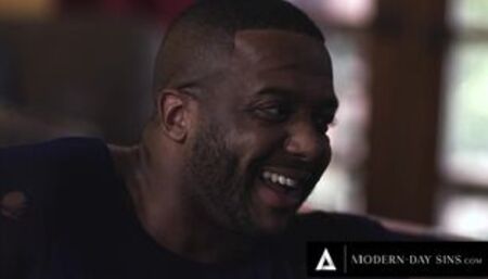 MODERN-DAY SINS - Interracial Swingers Convince Married Friend To Cheat In Bisexual Threesome!