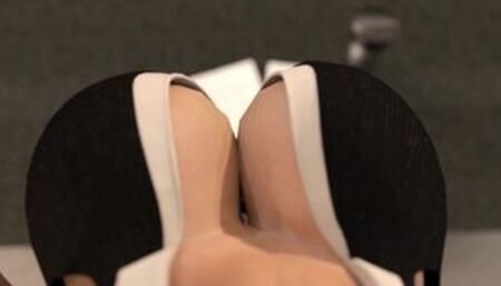 Slutty boss grows giant tits - "The Meeting"