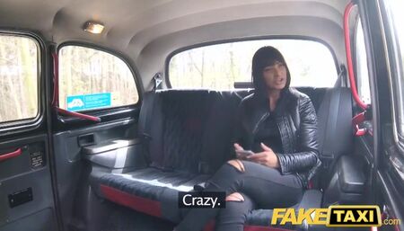Fake Taxi Saucy Hot Brunette Likes Czech Cock