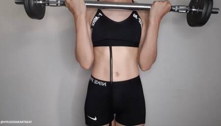 Exercise heartbeat sounds