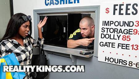 Reality Kings - Ebony Tori Montana Deepthroats White Cock