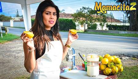 Carne Del Mercado - Big Ass Amateur Colombiana Teen Loves Sex With Stranger