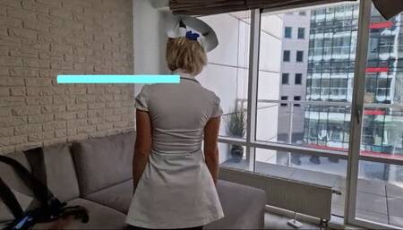 a nurse who would cure you in the blink of an eye - medium resolution