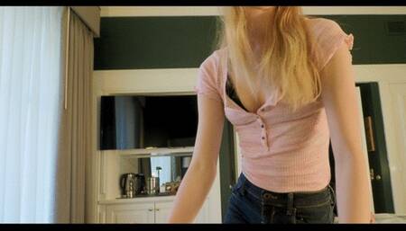 Quickie Cut: Charlotte Carmen's Mouthful of Cum