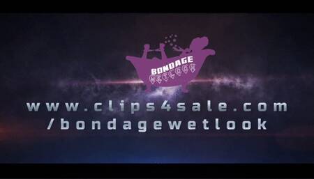 Bondage in Shower with skinny jeans