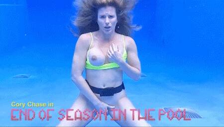 Cory Chase in End of Season in the Pool (HD 1080p)