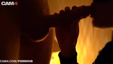Romantic Blowjob by Candlelight | CAM4
