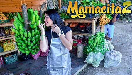 Carne Del Mercado - Big Ass Dark Haired Latina Beauty Fucks With Passion