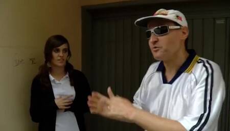 Her neighbour was a pervert! How Ainara fucked him