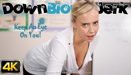 Millie Fenton in Keep An Eye On You - DownblouseJerk